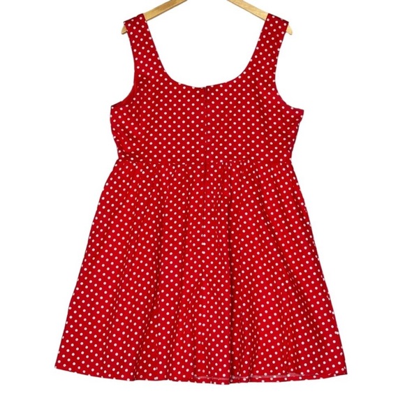 Disney Minnie Mouse Her Universe Red Polka Dot Strawberry Dress 3x - Picture 6 of 15